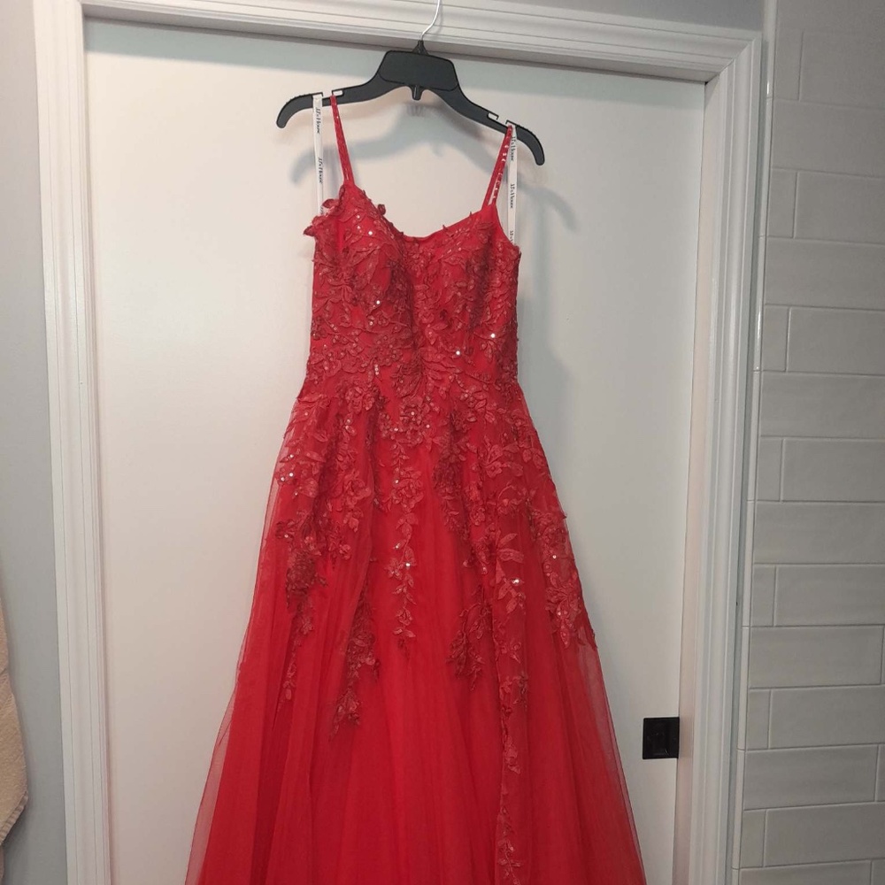 JJ's House RED Prom Dress